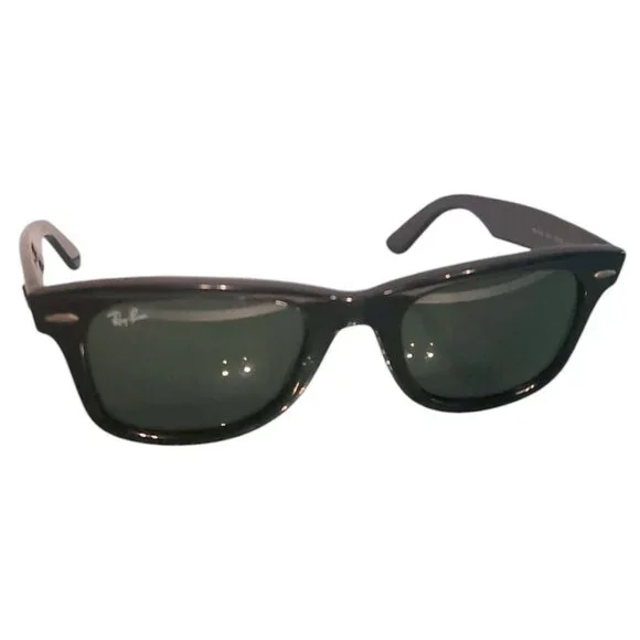 Ray Bans Black Wayfarer Sunglasses - Picture 1 of 11